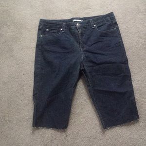 BANDOLINOBLU Size 16 Cutoff Jean Capris